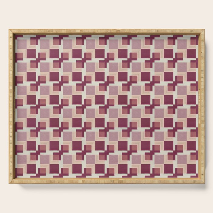 Geo Squares Serving Tray Gallery Image 1