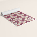 Geo Squares Yoga Mat Gallery Image 2