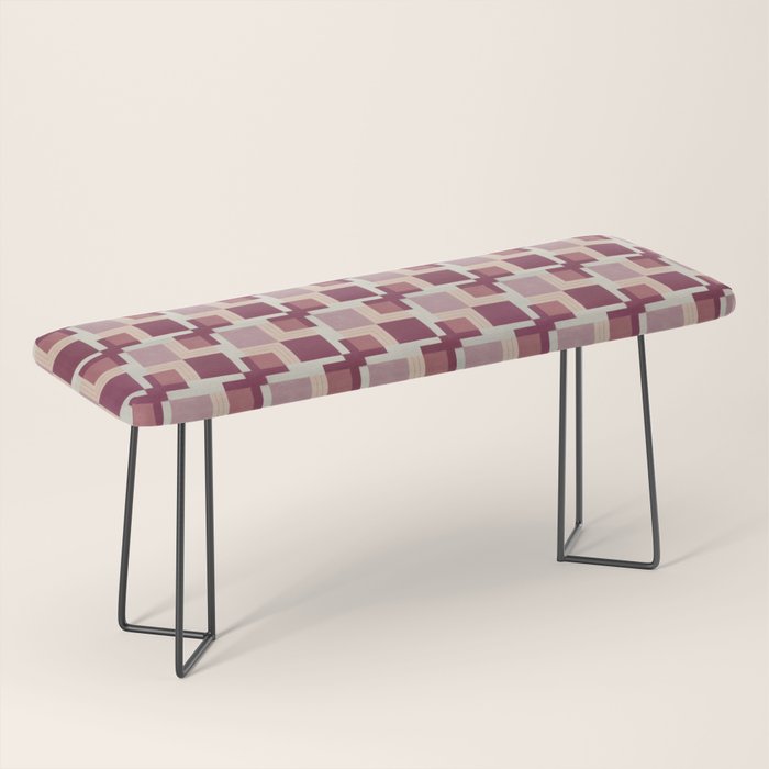 Geo Squares Bench Gallery Image 1