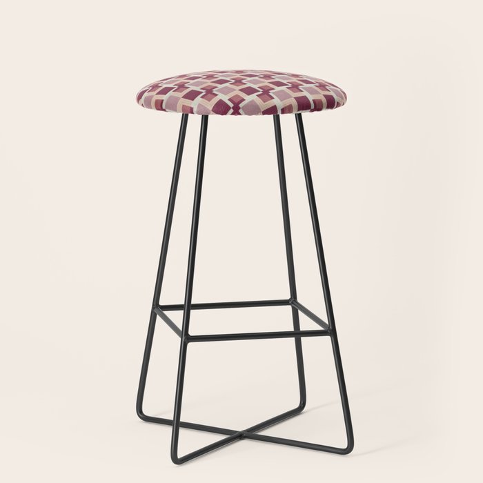 Geo Squares Stool Gallery Image 1