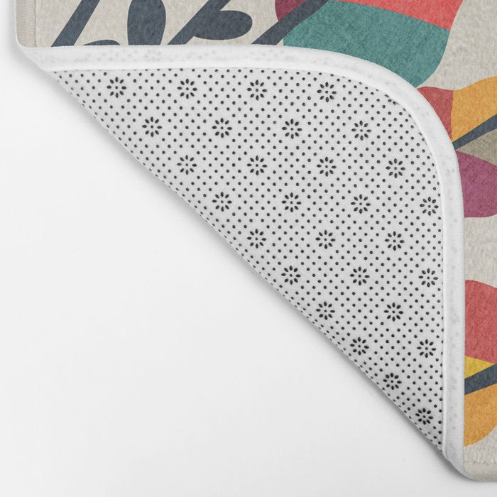 Flower from the meadow Bath Mat Gallery Image 2