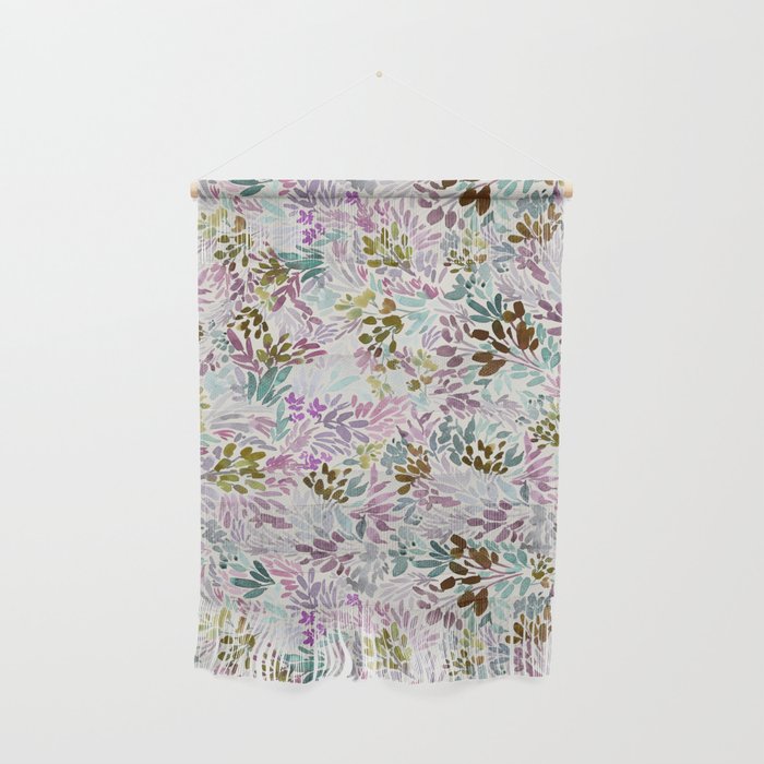 Beige Tory Flowers Wall Hanging Gallery Image 1