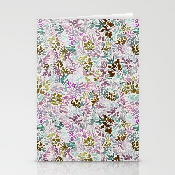 Beige Tory Flowers Stationery Card Gallery Image 2