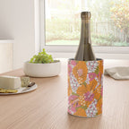 Bold Hibiscus in Retro Eclectic Wine Chiller Gallery Image 4