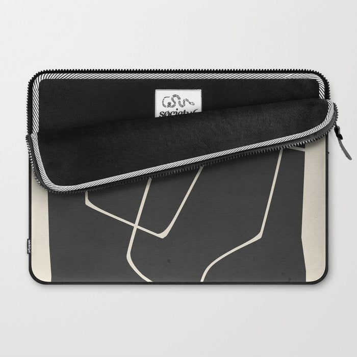Minimal Abstract Art 25 Laptop Sleeve Gallery Image 2