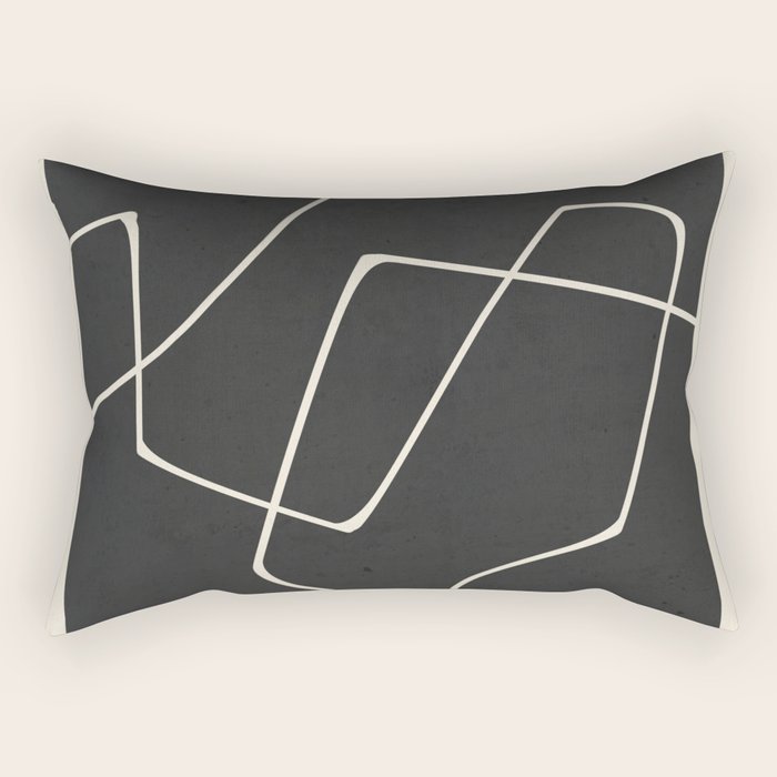 Minimal Abstract Art 25 Rectangular Pillow Gallery Image 1
