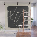Minimal Abstract Art 25 Wall Mural Gallery Image 1