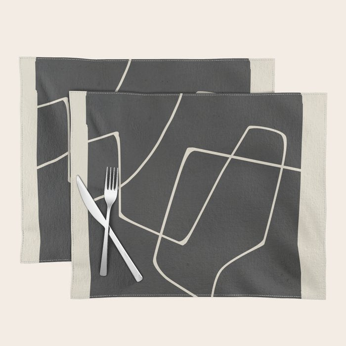 Minimal Abstract Art 25 Placemat Gallery Image 1
