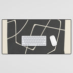 Minimal Abstract Art 25 Desk Mat Gallery Image 1