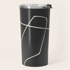 Minimal Abstract Art 25 Travel Mug Gallery Image 2
