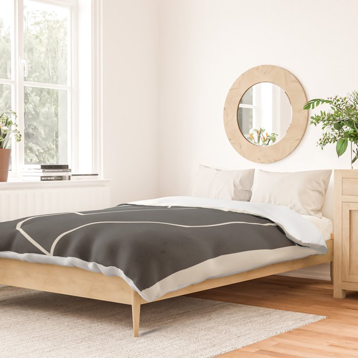 Minimal Abstract Art 25 Duvet Cover Gallery Image 2