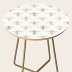 Gold Bee Pattern Side Table Gallery Image 2
