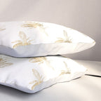Gold Bee Pattern Pillow Sham Gallery Image 3
