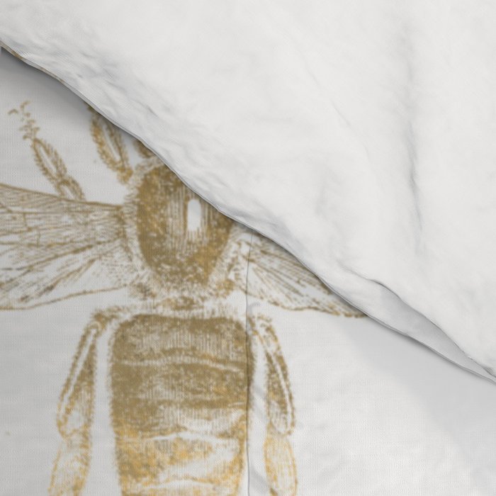 Gold Bee Pattern Comforter Gallery Image 4