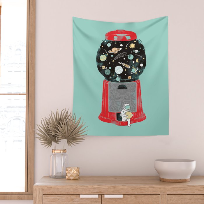 My childhood universe Wall Tapestry Gallery Image 2