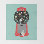 My childhood universe Throw Blanket Gallery Image 2
