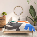 Paper Garden: Matisse Cutouts 01 Comforter Gallery Image 3