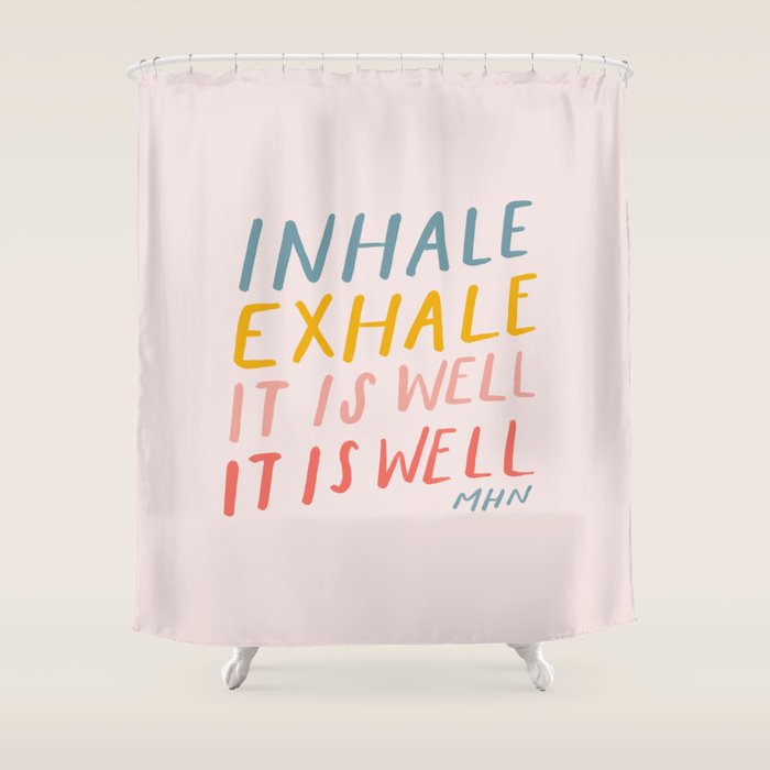 It Is Well Shower Curtain Gallery Image 1