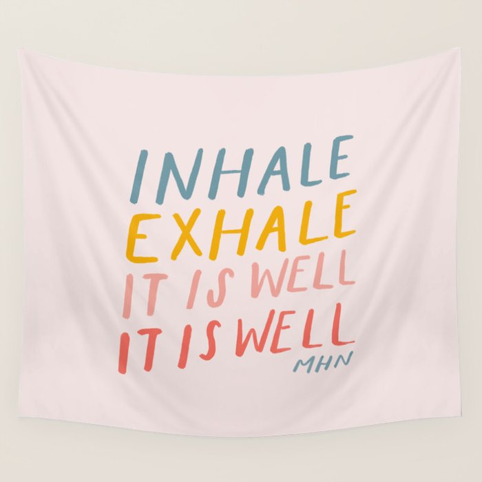 It Is Well Wall Tapestry Gallery Image 4