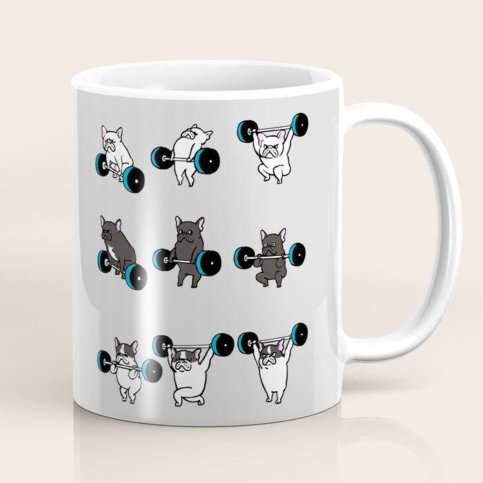 OLYMPIC LIFTING FRENCHIE Coffee Mug Gallery Image 1