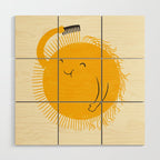 Here comes the sun Wood Wall Art Gallery Image 1