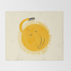 Here comes the sun Throw Blanket Gallery Image 2