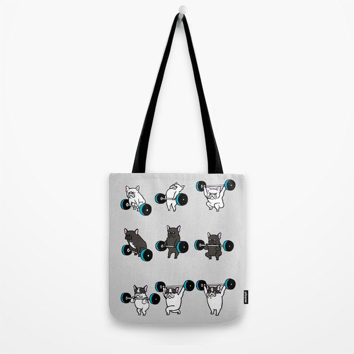 OLYMPIC LIFTING FRENCHIE Tote Bag Gallery Image 2