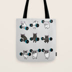 OLYMPIC LIFTING FRENCHIE Tote Bag Gallery Image 1