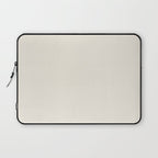 Solid Cream (Off White) Laptop Sleeve Gallery Image 1
