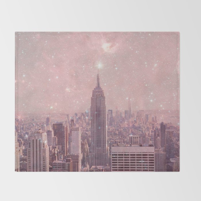 Stardust Covering New York Throw Blanket Gallery Image 2