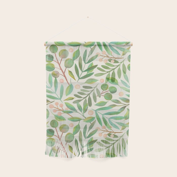 Watercolor Leaves I Wall Hanging Gallery Image 1