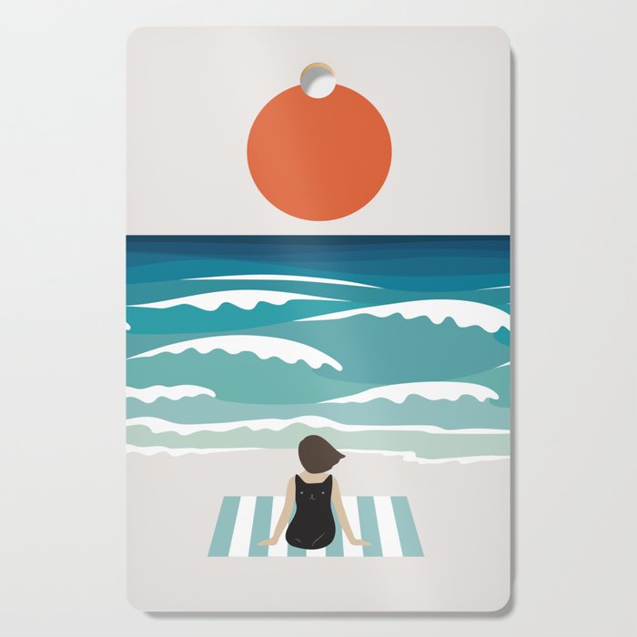 Cat Landscape 62 Cutting Board Gallery Image 1