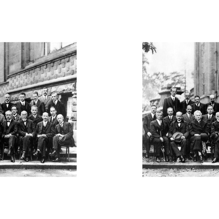 World-Renowned Physicists of 1927 at Solvay Conference Coffee Mug Gallery Image 2