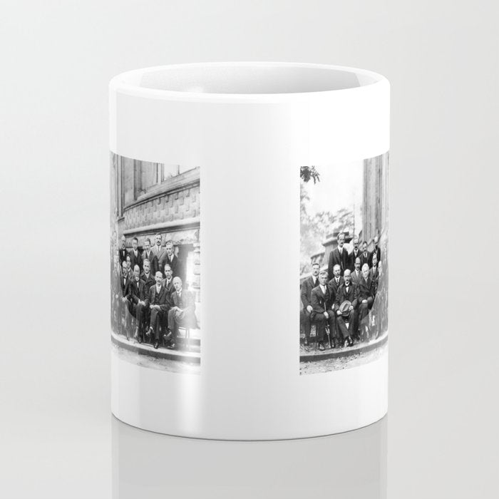 World-Renowned Physicists of 1927 at Solvay Conference Coffee Mug Gallery Image 4