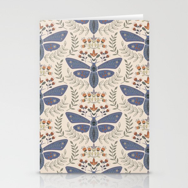 Magical Death Head Moth Stationery Card Gallery Image 2