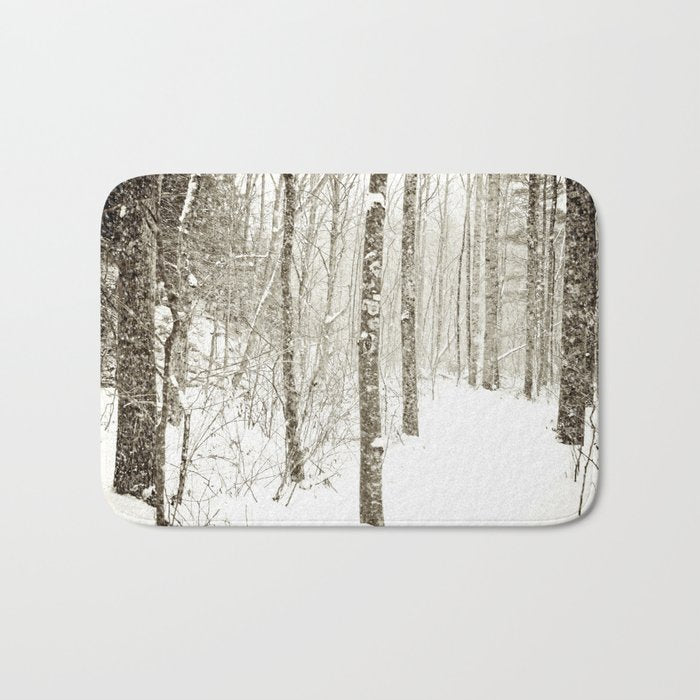 Wintry Mix Bath Mat Gallery Image 1