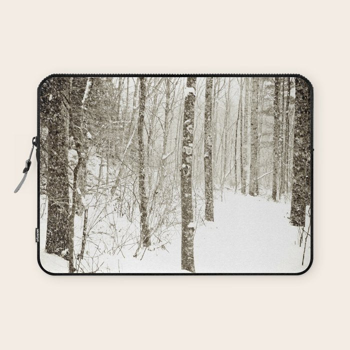 Wintry Mix Laptop Sleeve Gallery Image 1