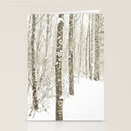 Wintry Mix Stationery Card Gallery Image 2