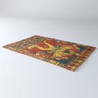 Tibetan Buddhist Kalachakra Wheel Time 1400s Rug Gallery Image 3