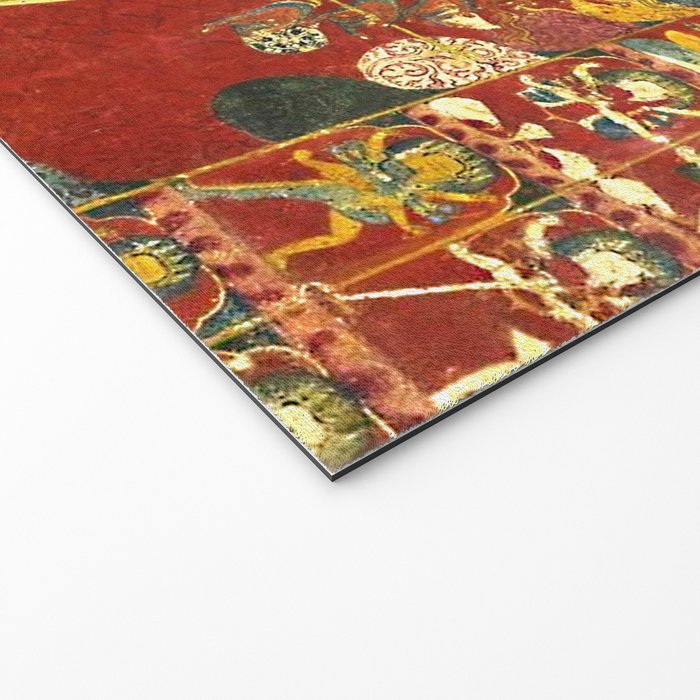 Tibetan Buddhist Kalachakra Wheel Time 1400s Welcome Mat Gallery Image 2
