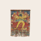 Tibetan Buddhist Kalachakra Wheel Time 1400s Wall Hanging Gallery Image 1