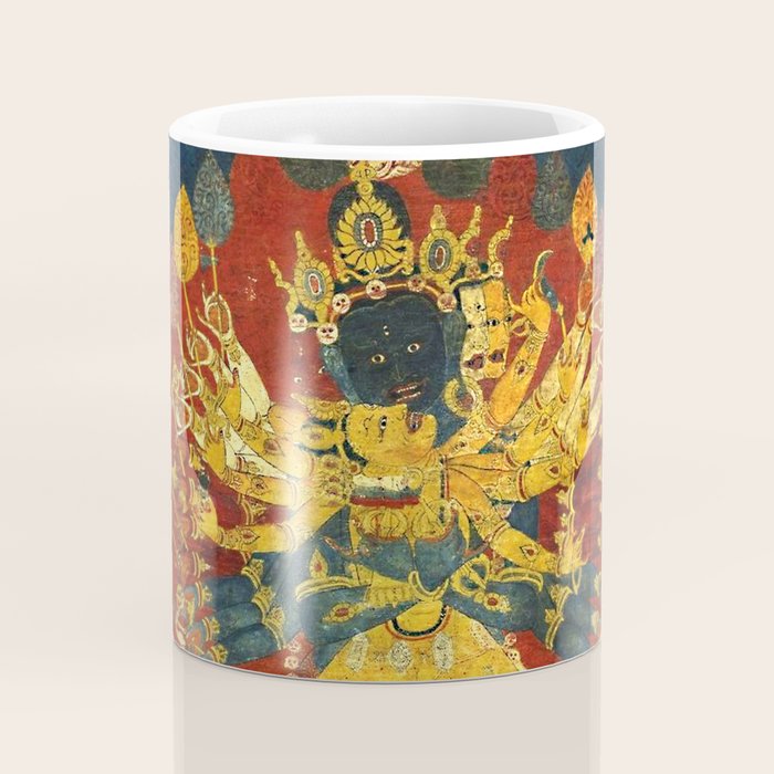 Tibetan Buddhist Kalachakra Wheel Time 1400s Coffee Mug Gallery Image 4