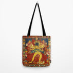 Tibetan Buddhist Kalachakra Wheel Time 1400s Tote Bag Gallery Image 2