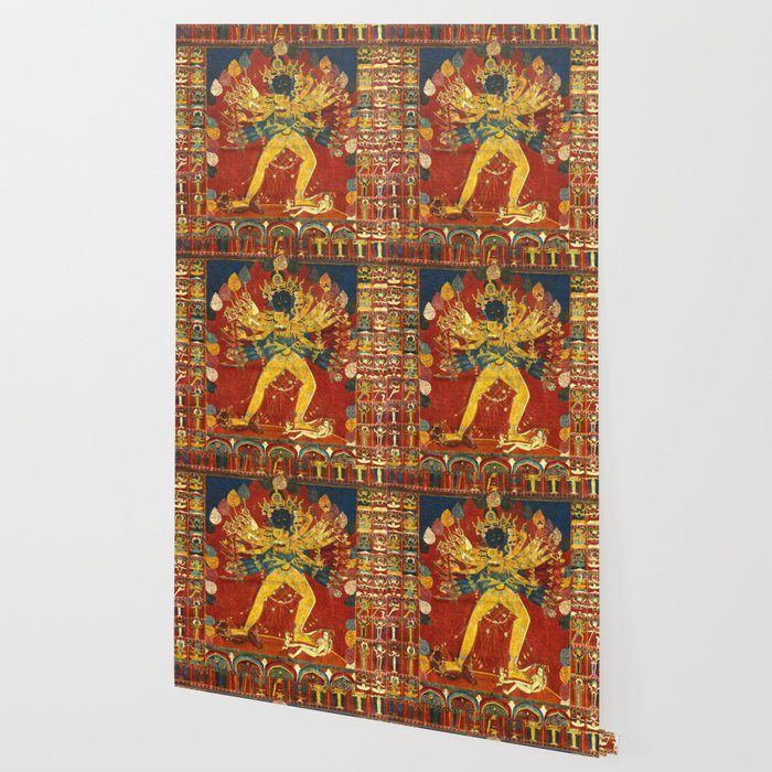 Tibetan Buddhist Kalachakra Wheel Time 1400s Wallpaper Gallery Image 2