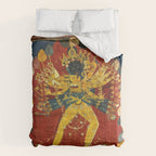 Tibetan Buddhist Kalachakra Wheel Time 1400s Comforter Gallery Image 6