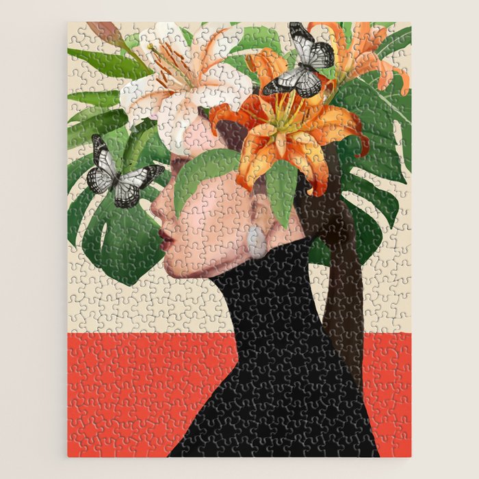 Floral Serenity Jigsaw Puzzle Gallery Image 1