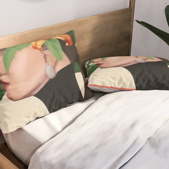 Floral Serenity Pillow Sham Gallery Image 2