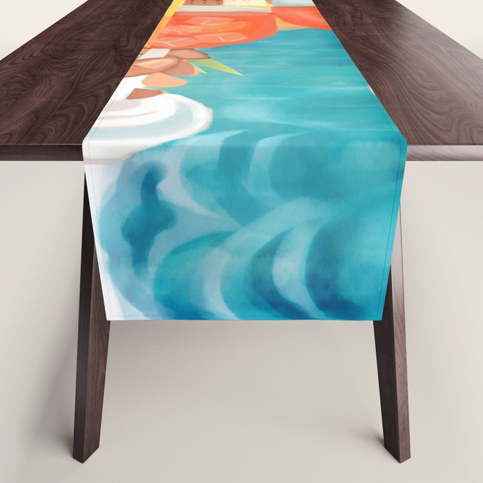 Aperol Sunset Table Runner Gallery Image 1