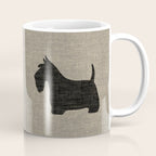 Scottish Terrier | Black Scottie Dog Silhouette Coffee Mug Gallery Image 1