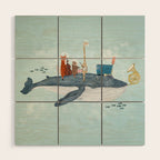 whale song Wood Wall Art Gallery Image 1